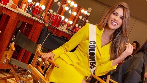 Gabriela Tafur, representante de Colombia en Miss Universo Gabriela Tafur, representante de Colombia en Miss Universo - Sputnik Mundo