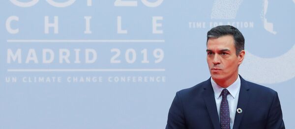 Pedro Sánchez en la inauguración de COP25 - Sputnik Mundo