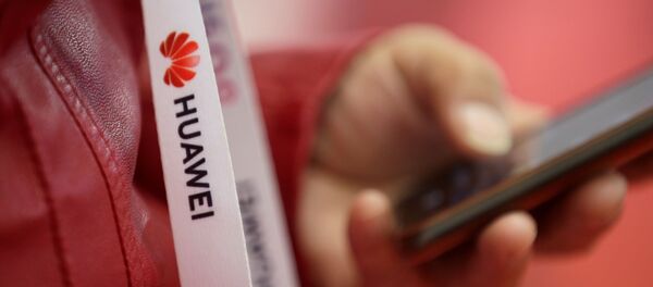 El logo de Huawei - Sputnik Mundo