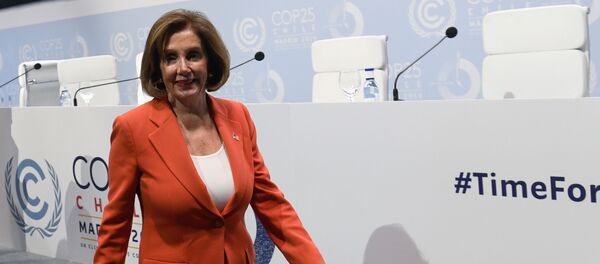 Nancy Pelosi, la presidenta de la Cámara de Representantes de EEUU - Sputnik Mundo