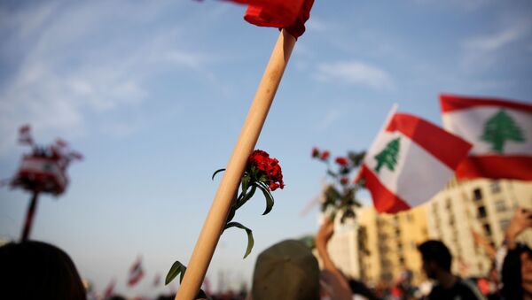 Protestas en el Líbano  - Sputnik Mundo