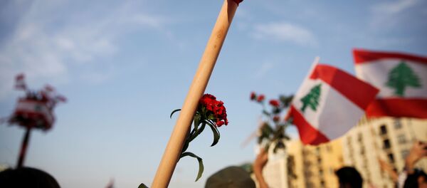 Protestas en el Líbano  - Sputnik Mundo