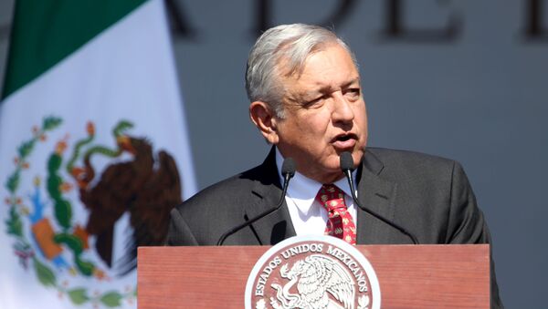 Andrés Manuel López Obrador, presidente de México - Sputnik Mundo