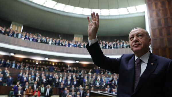 Recep Tayyip Erdogan, el presidente turco - Sputnik Mundo