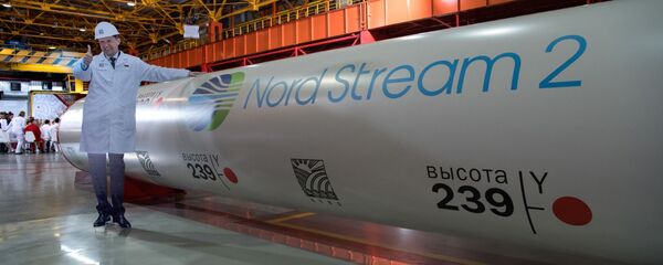 Construcción del gasoducto Nord Stream 2 - Sputnik Mundo