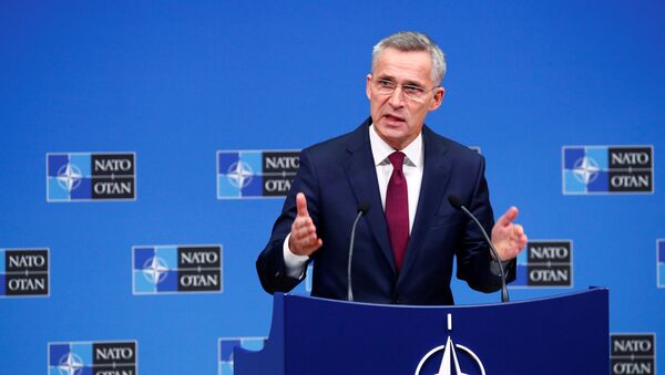 Jens Stoltenberg, secretario general del organismo - Sputnik Mundo