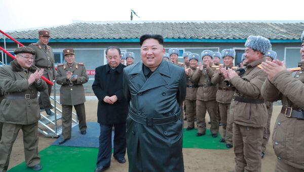 Kim Jong-un, líder de Corea del Norte - Sputnik Mundo