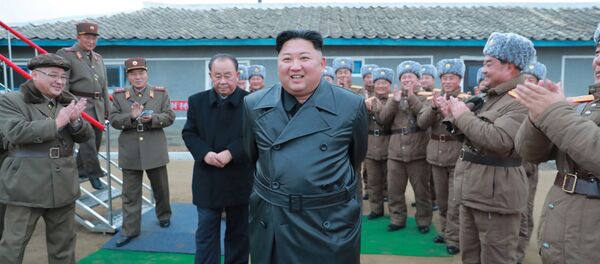 Kim Jong-un, líder de Corea del Norte - Sputnik Mundo