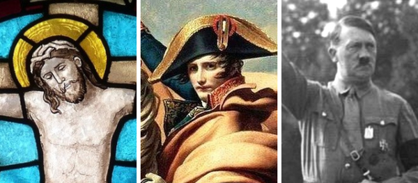 Jesús de Nazaret, Napoleón Bonaparte y Adolf Hitler - Sputnik Mundo