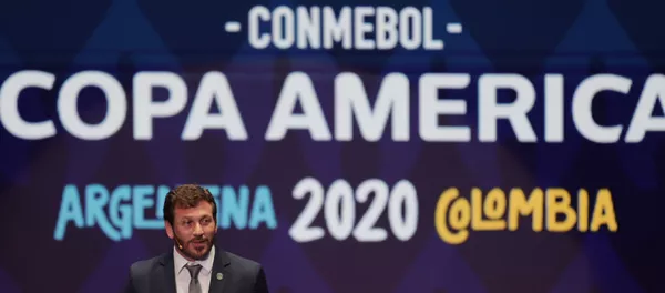 Sorteo de la Copa América 2020 Sorteo de la Copa América 2020 - Sputnik Mundo