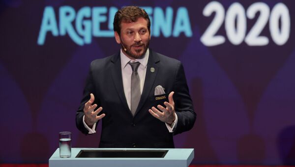 Sorteo de la Copa América 2020 - Sputnik Mundo