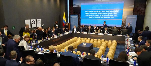 El encuentro de los miembros del TIAR en Bogotá - Sputnik Mundo
