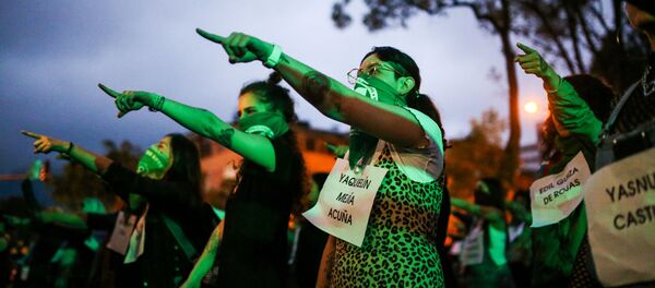 Protestas contra femicidios - Sputnik Mundo