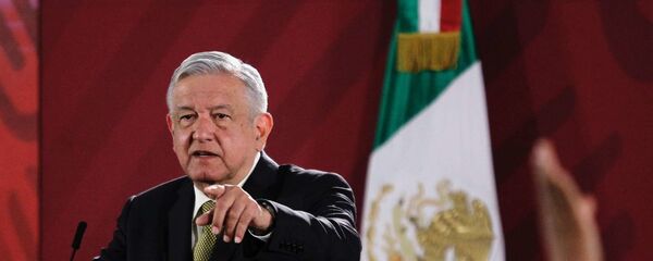Andrés Manuel López Obrador, presidente de México - Sputnik Mundo
