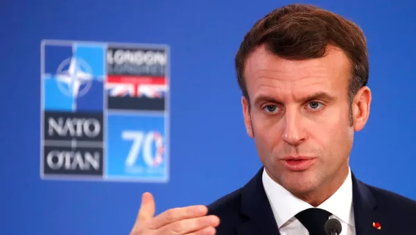 Emmanuel Macron, presidente de Francia - Sputnik Mundo