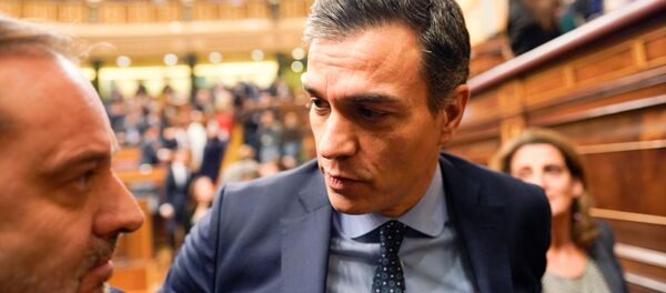 Pedro Sánchez, el presidente en funciones del Gobierno de España - Sputnik Mundo