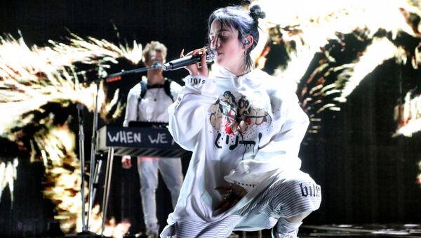 Billie Eilish, cantante estadounidense - Sputnik Mundo
