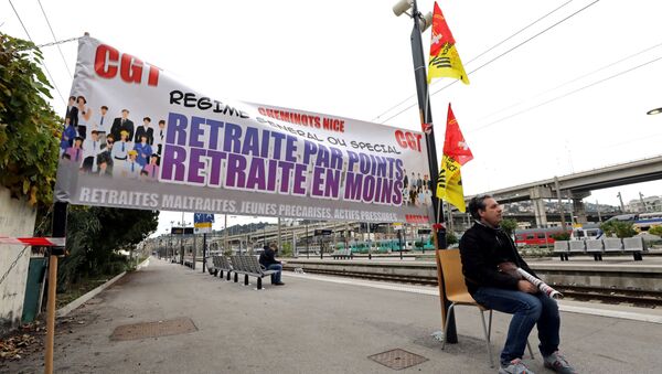 Protestas en Francia  - Sputnik Mundo