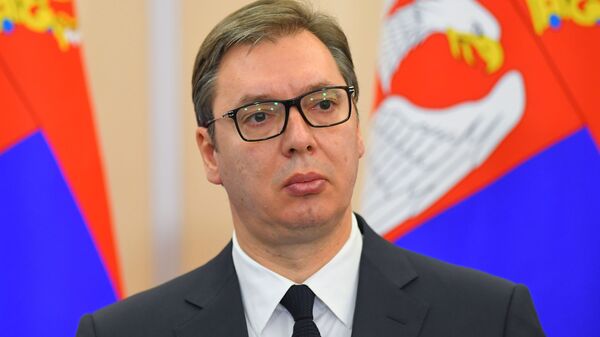 Aleksandar Vucic, presidente serbio - Sputnik Mundo