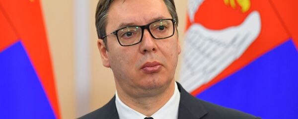 Aleksandar Vucic, presidente serbio - Sputnik Mundo