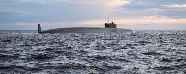 Un submarino nuclear ruso de la clase Borei - Sputnik Mundo