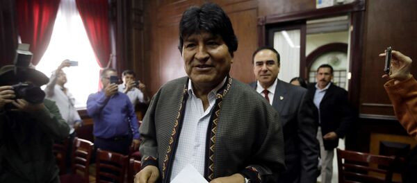 Evo Morales, expresidente de Bolivia Evo Morales, expresidente de Bolivia - Sputnik Mundo