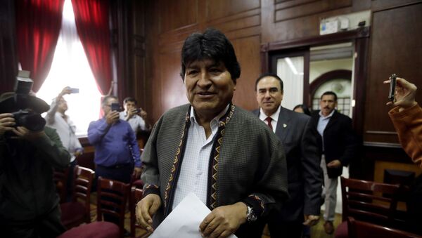 Evo Morales, expresidente de Bolivia - Sputnik Mundo