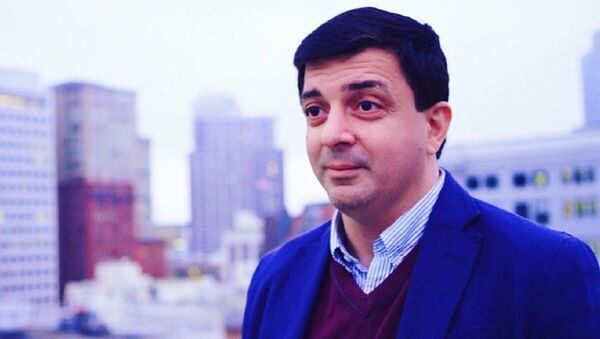 David Datuna, artista estadounidense, nacido en Georgia - Sputnik Mundo