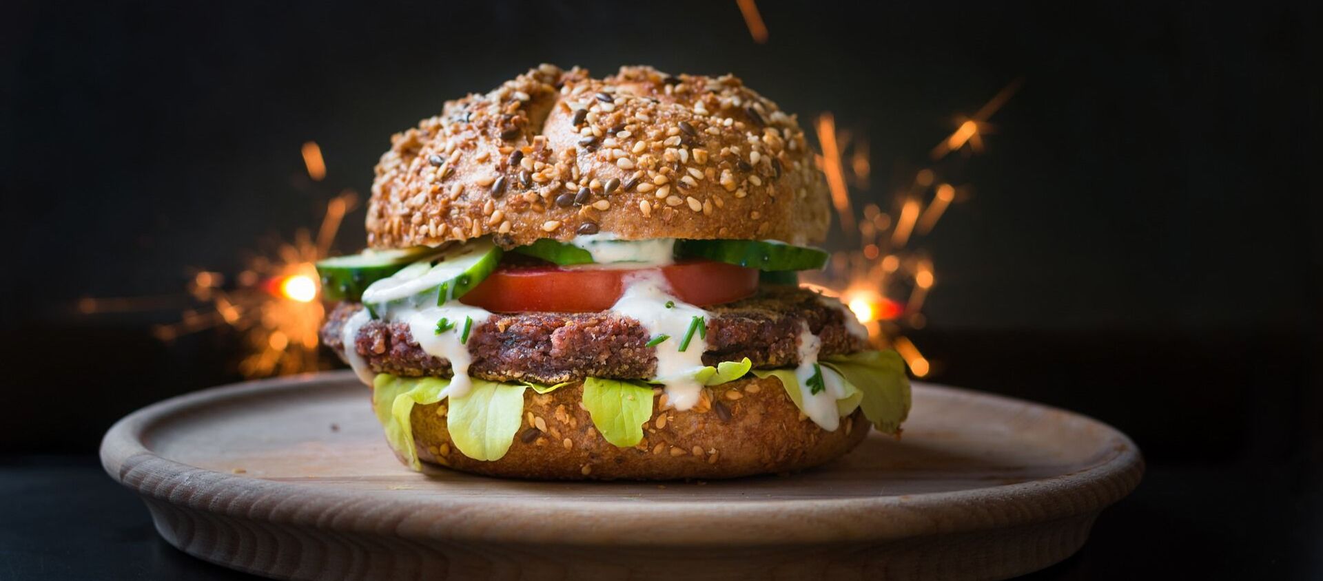 Una hamburguesa vegetariana - Sputnik Mundo, 1920, 09.12.2019