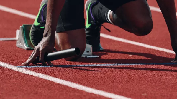 Una atleta. Imagen referencial