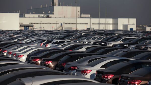 La antigua fábrica de General Motors en San Petersburgo (archivo) - Sputnik Mundo