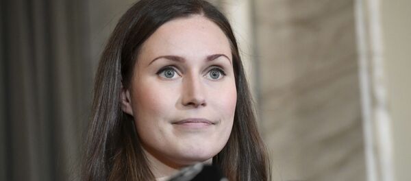 Sanna Marin, primera ministra finlandesa - Sputnik Mundo