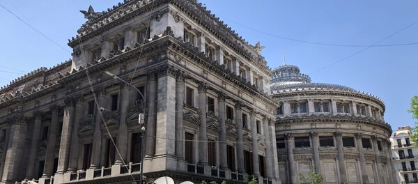 Sede del Congreso de la Nación de Argentina, el día de la asunción de Alberto Fernández - Sputnik Mundo