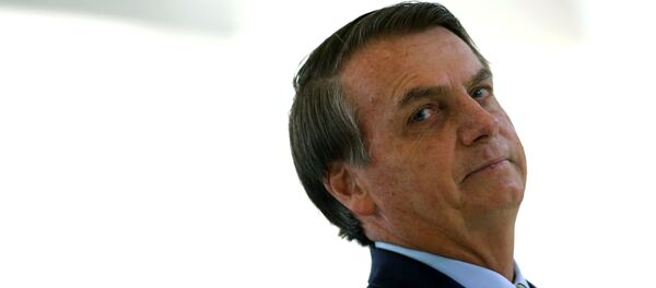 Jair Bolsonaro, presidente de Brasil - Sputnik Mundo