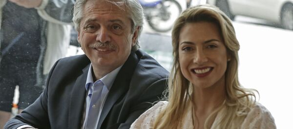 Alberto Fernández y Fabiola Yáñez Alberto Fernández y Fabiola Yáñez - Sputnik Mundo
