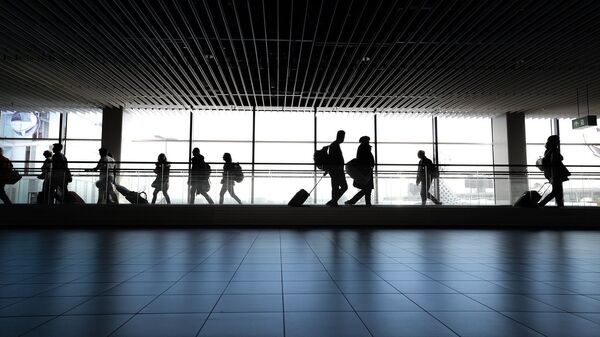 Un aeropuerto (imagen referencial) - Sputnik Mundo