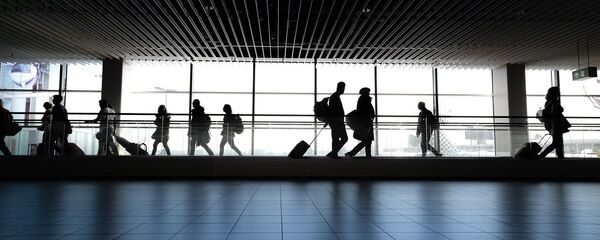 Un aeropuerto (imagen referencial) - Sputnik Mundo