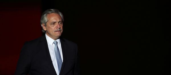 Alberto Fernández, presidente de Argentina - Sputnik Mundo