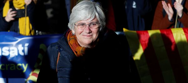 Clara Ponsatí, la exconsejera catalana - Sputnik Mundo