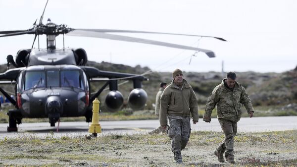 Búsqueda del avión Hércules C-130 de la Fuerza Aérea de Chile (FACH) - Sputnik Mundo