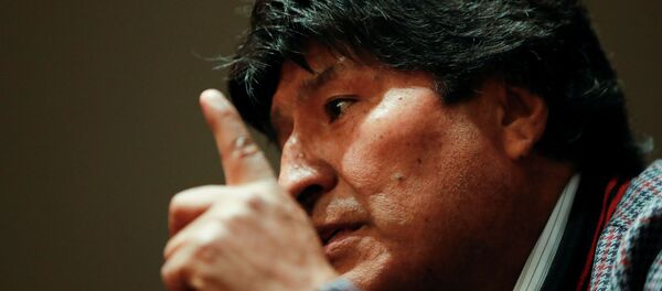 Evo Morales, depuesto presidente boliviano - Sputnik Mundo