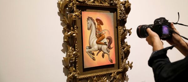  La pintura que retrata a Emiliano Zapata desnudo y con tacones - Sputnik Mundo