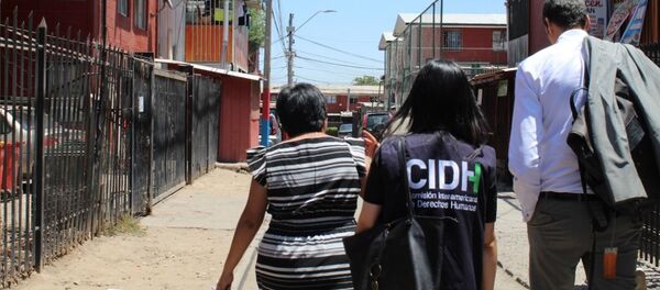 Visita de CIDH a la población de Lo Hermida, el 20 noviembre de 2019 - Sputnik Mundo