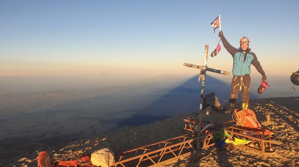 Un intrépido cubano en la cima de México | Fotos Un intrépido cubano en la cima de México | Fotos - Sputnik Mundo
