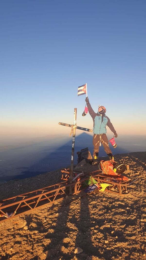 Un intrépido cubano en la cima de México | Fotos Un intrépido cubano en la cima de México | Fotos - Sputnik Mundo