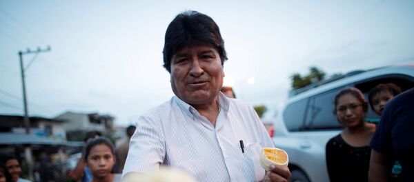 Evo Morales, depuesto presidente boliviano - Sputnik Mundo