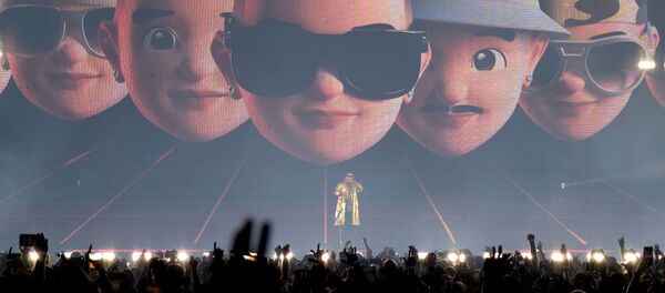 Daddy Yankee en un concierto en Puerto Rico - Sputnik Mundo