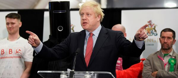 Boris Johnson, primer ministro británico - Sputnik Mundo