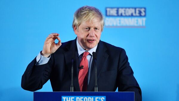 Boris Johnson, primer ministro británico - Sputnik Mundo