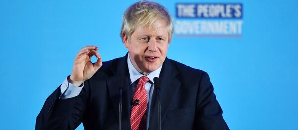 Boris Johnson, primer ministro británico - Sputnik Mundo